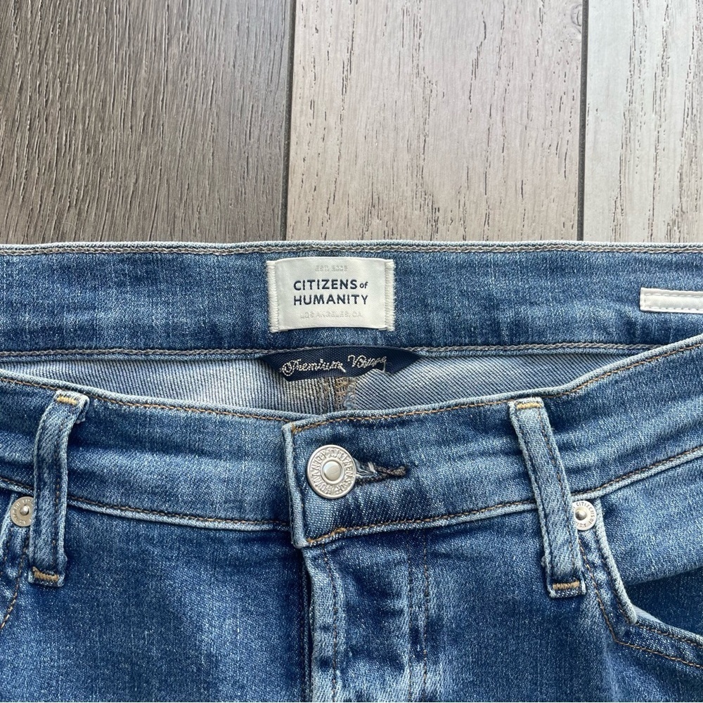 Citizens Of Humanity Isola Slim Classic Blue Jeans - Picture 2 of 7